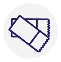 Ticket Icon - checkout