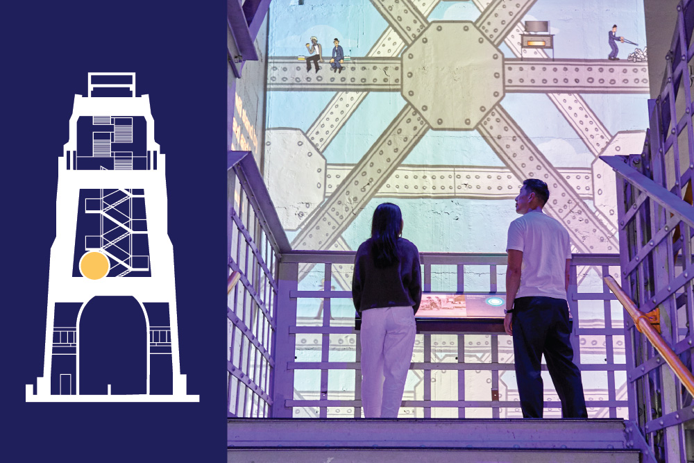 What's inside - windows through time & mini workers