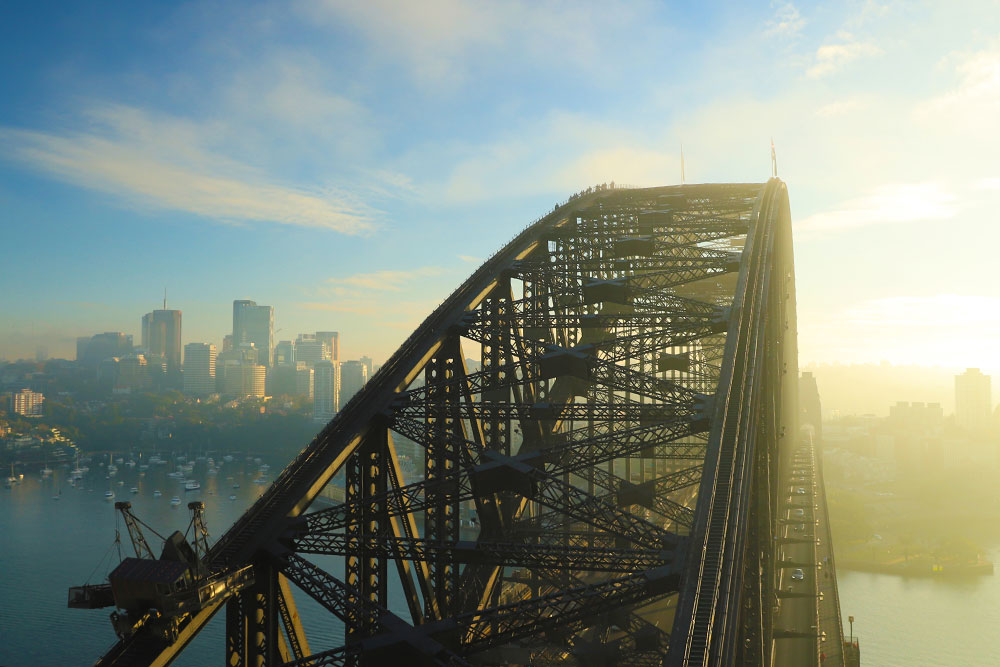 View of Sydney Harbour Bridge