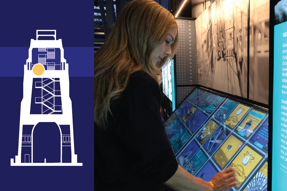What's inside - designing history interactive display